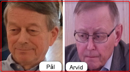 Pål og Arvid ble klubbmestere i år