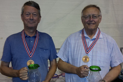 Pål og Arvid med sensasjonell bronse i NM veteran par