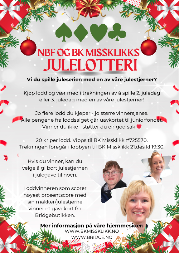 Årets Julelotteri har åpnet - alle inntekter går til Juniorfondet