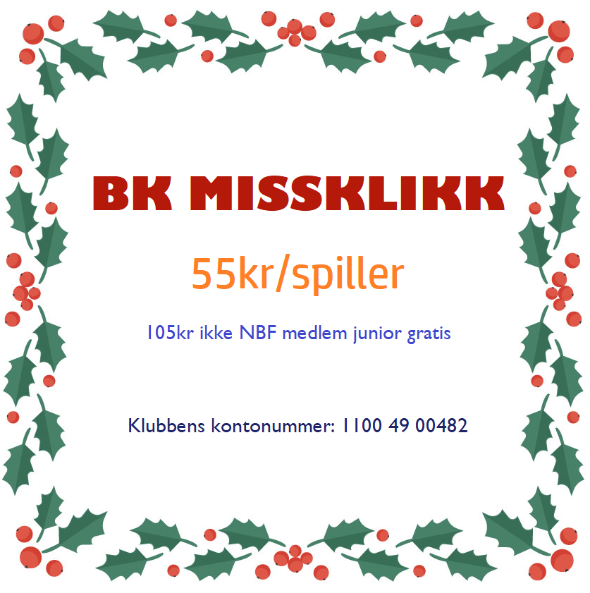 Høst-seriene er spilt ferdig! Nå kommer julegaver!