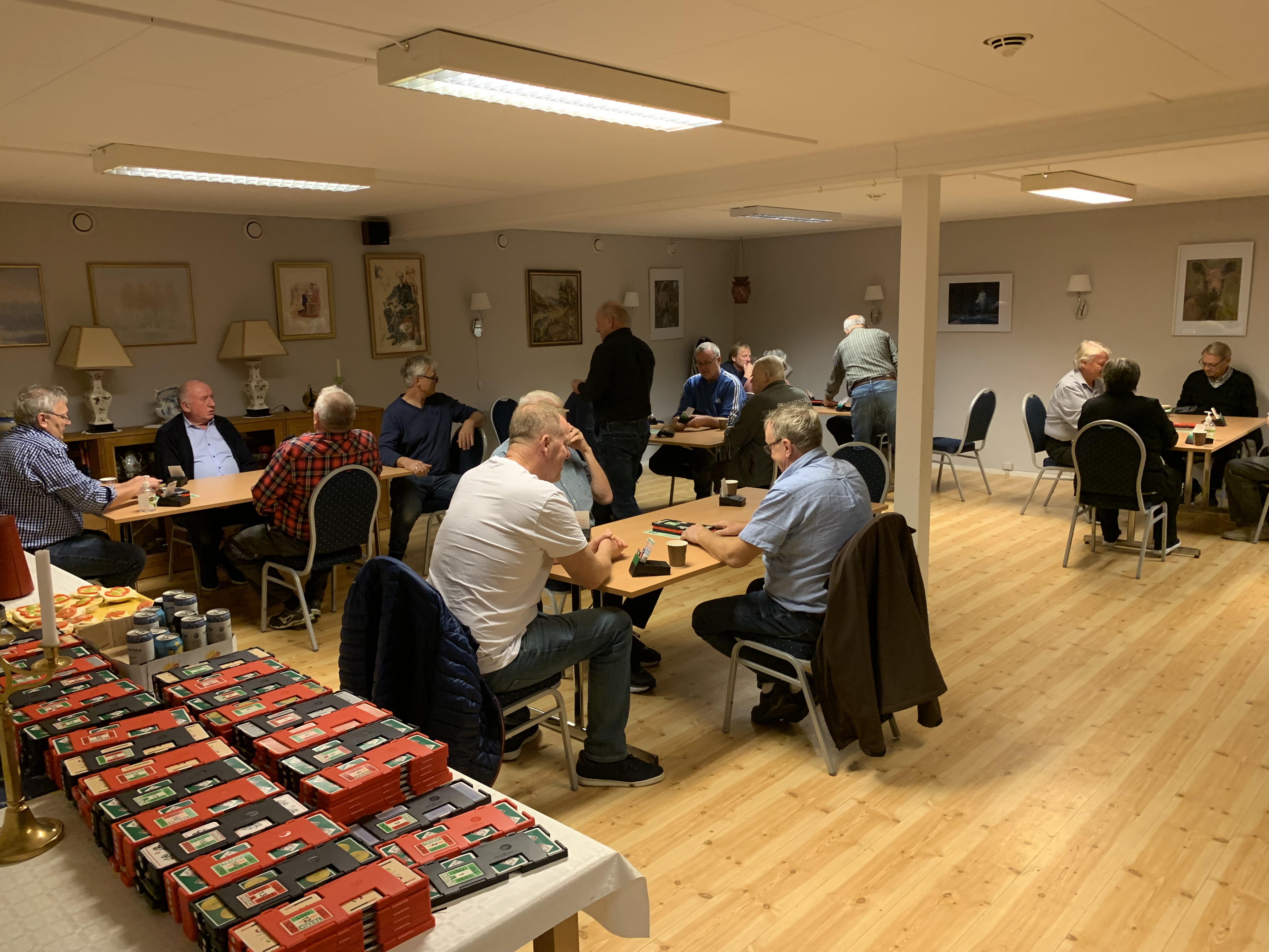 Første kveld i klubbmesterskapet! 